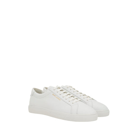 Andy Smooth Leather Sneakers-SAINT LAURENT-JOHN JULIA