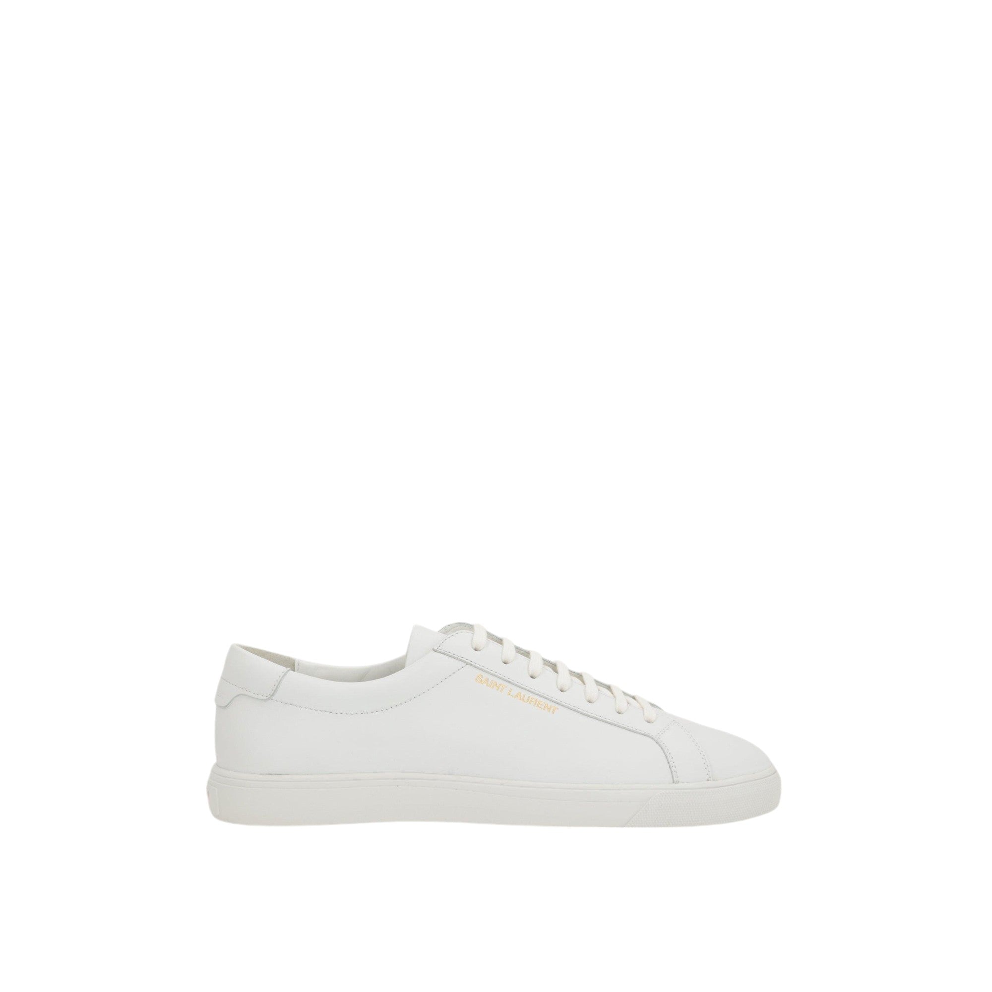 Andy Smooth Leather Sneakers-SAINT LAURENT-JOHN JULIA