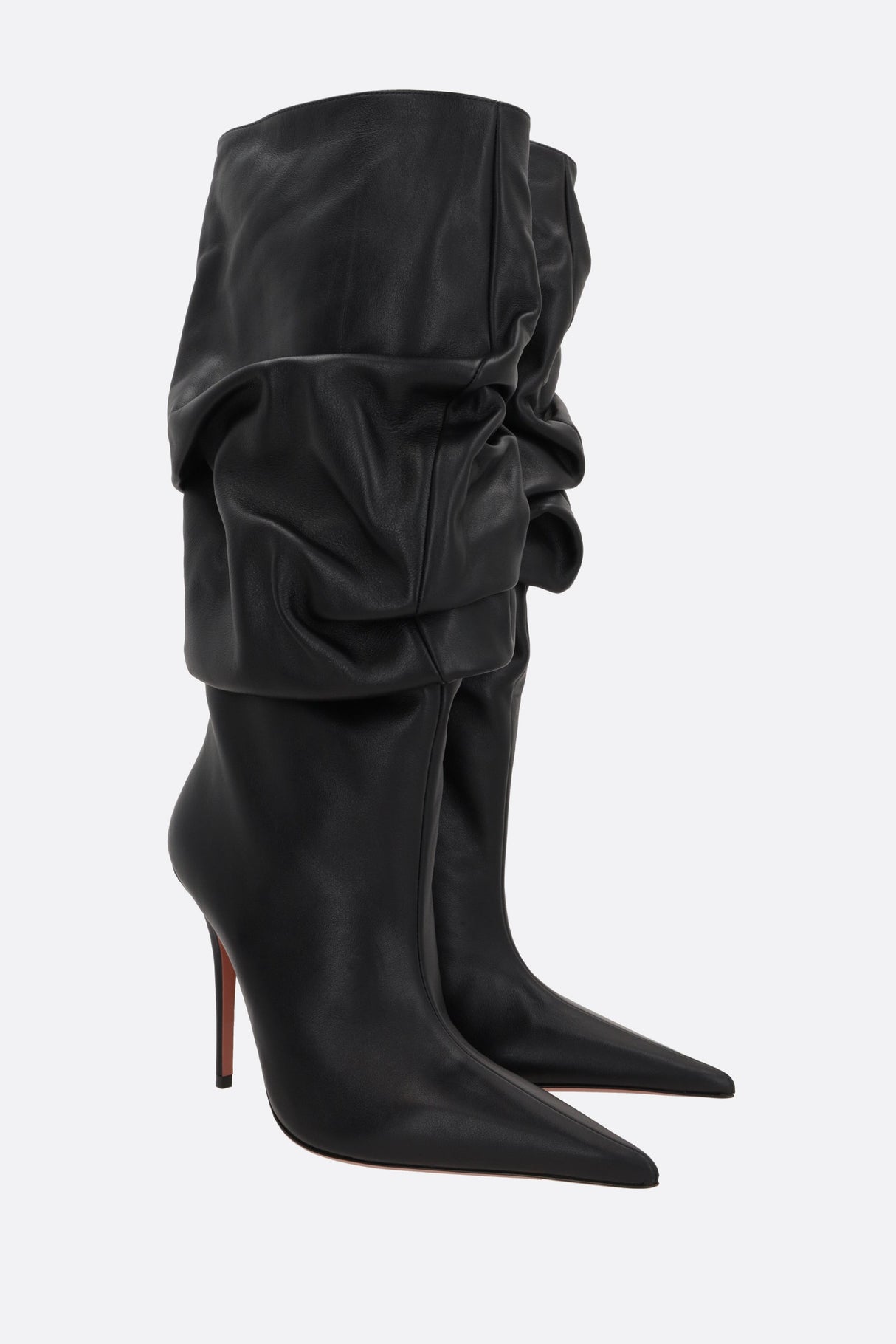 Anok Nappa Stiletto Boots-AMINA MUADDI-JOHN JULIA