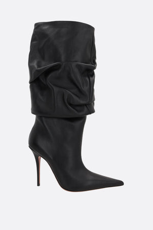 Anok Nappa Stiletto Boots-AMINA MUADDI-JOHN JULIA