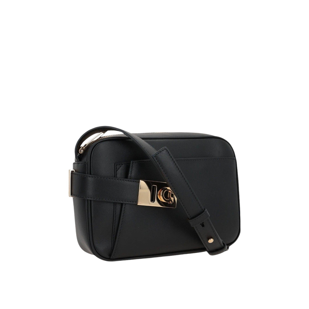 Archive Small Smooth Leather Crossbody Bag-FERRAGAMO-JOHN JULIA