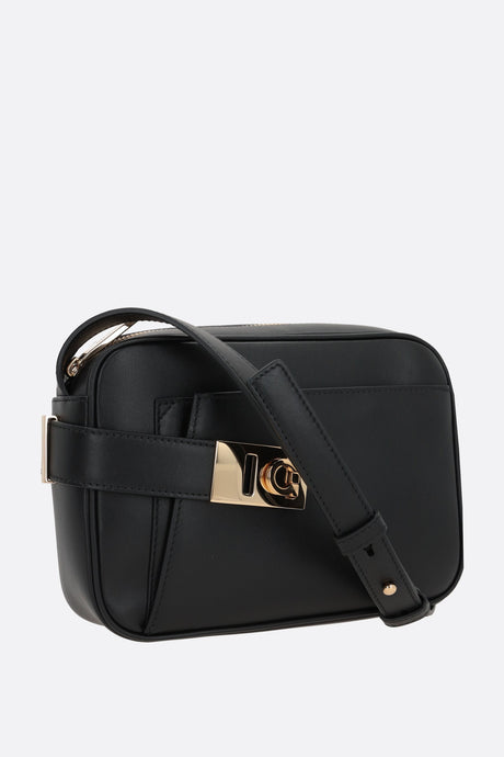 Archive Small Smooth Leather Crossbody Bag-FERRAGAMO-JOHN JULIA