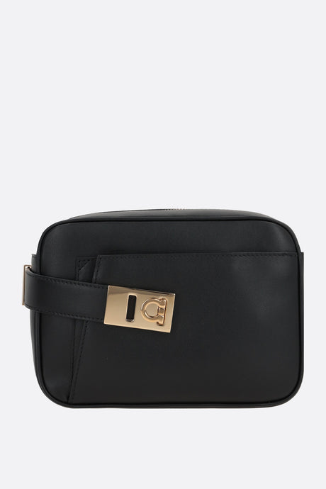 Archive Small Smooth Leather Crossbody Bag-FERRAGAMO-JOHN JULIA