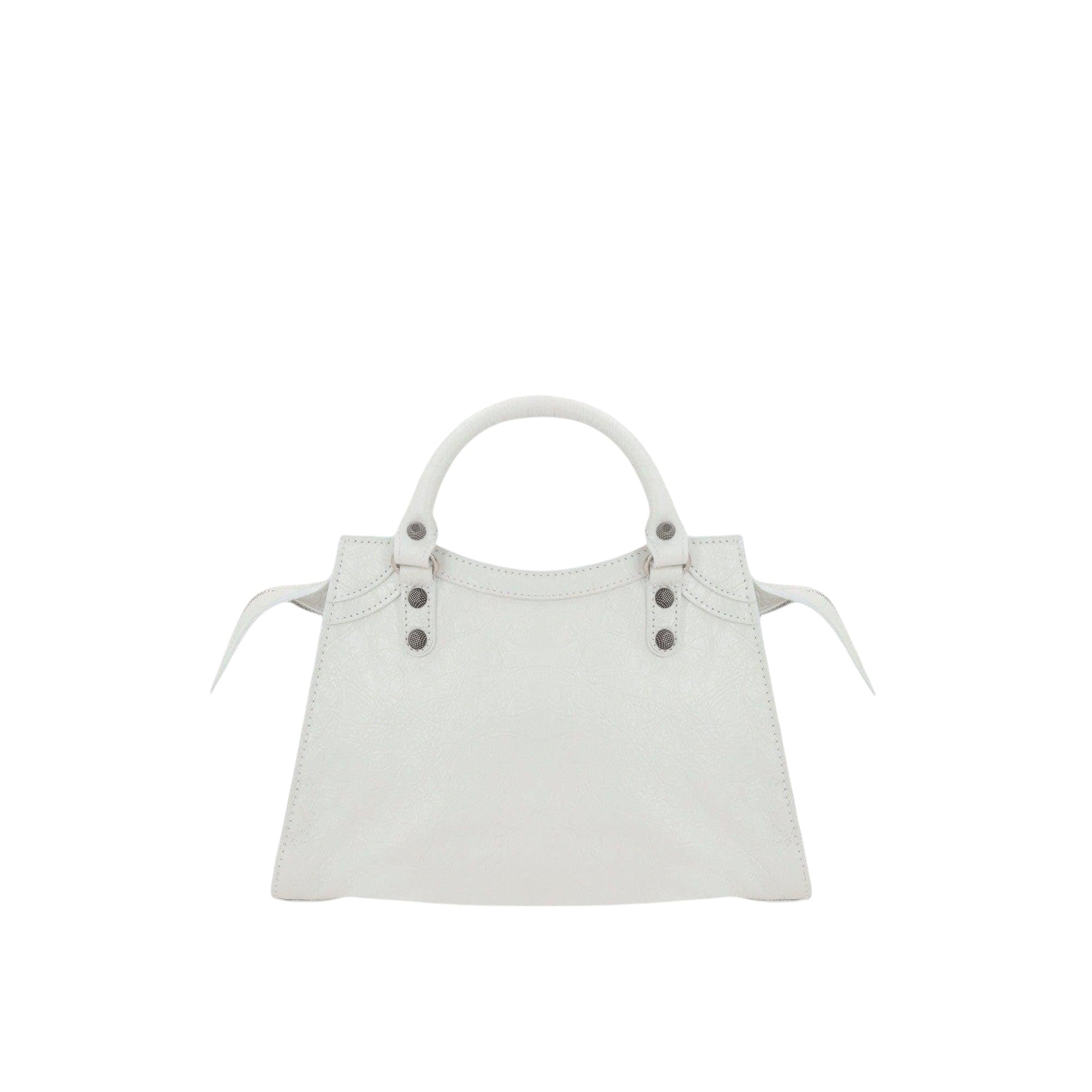 Arena Leather Neo Cagole Handbag-BALENCIAGA-JOHN JULIA