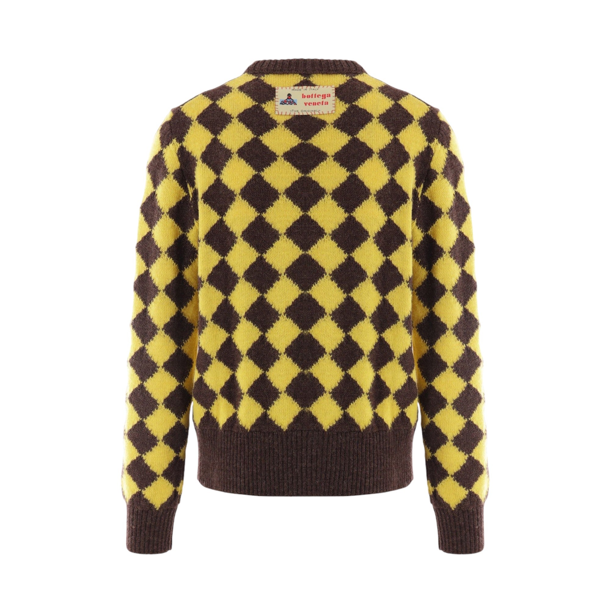 Argyle Wool Sweater-BOTTEGA VENETA-JOHN JULIA