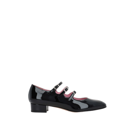 Ariana Patent Leather Mary-Jane Ballerinas-CAREL-JOHN JULIA