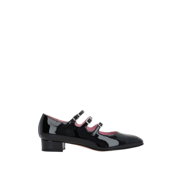 Ariana Patent Leather Mary-Jane Ballerinas-CAREL-JOHN JULIA