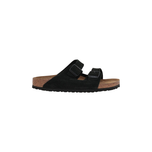 Arizona Bs Suede Flat Sandals-BIRKENSTOCK-JOHN JULIA