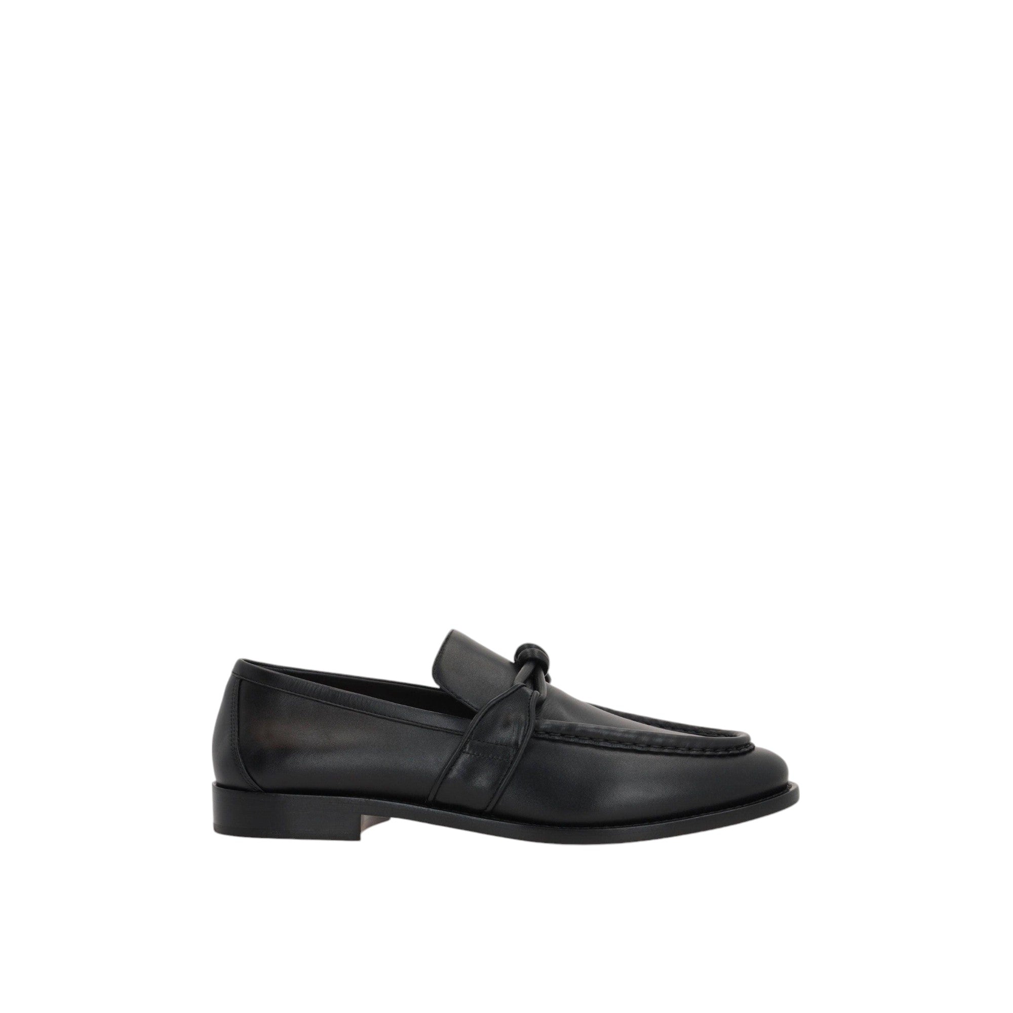 Astaire Smooth Leather Loafers-BOTTEGA VENETA-JOHN JULIA