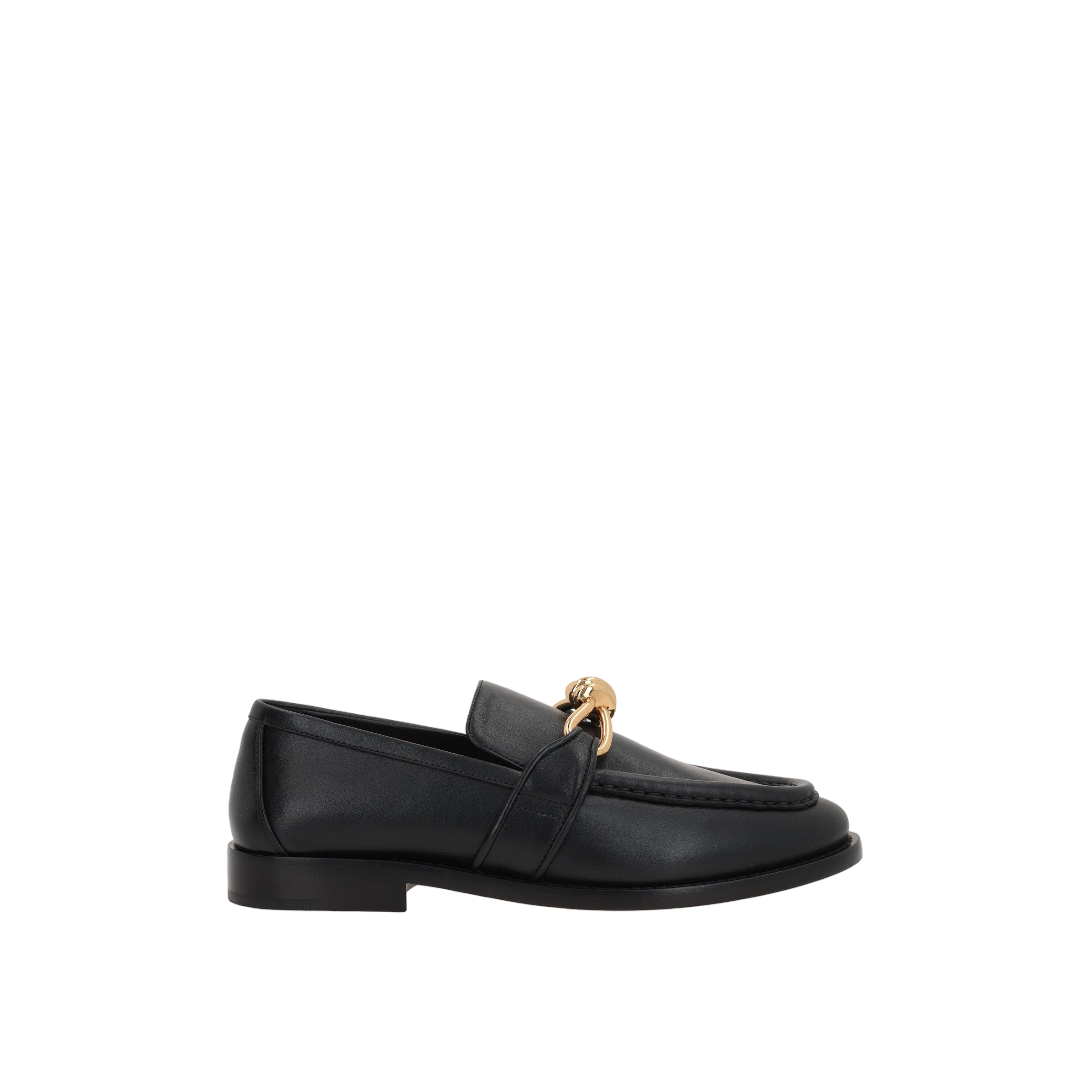 Astaire Smooth Leather Loafers-BOTTEGA VENETA-JOHN JULIA