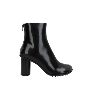 Atomic Brushed Leather Ankle Boots-BOTTEGA VENETA-JOHN JULIA