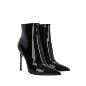 Avril Patent Leather Ankle Boots-GIANVITO ROSSI-JOHN JULIA