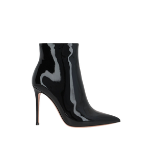 Avril Patent Leather Ankle Boots-GIANVITO ROSSI-JOHN JULIA