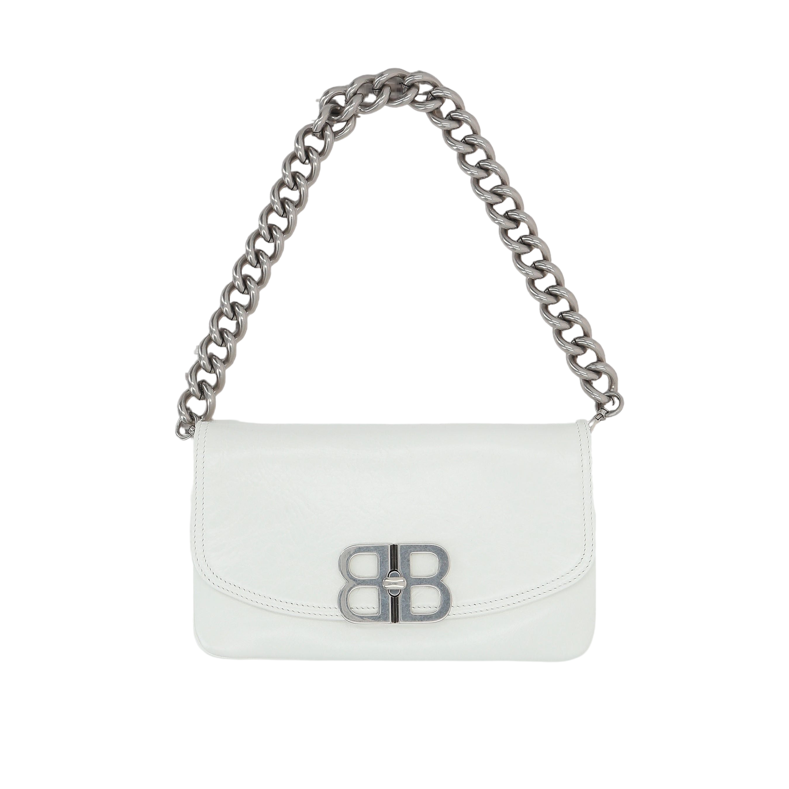 BB Soft Small Flap Shoulder Bag-BALENCIAGA-JOHN JULIA