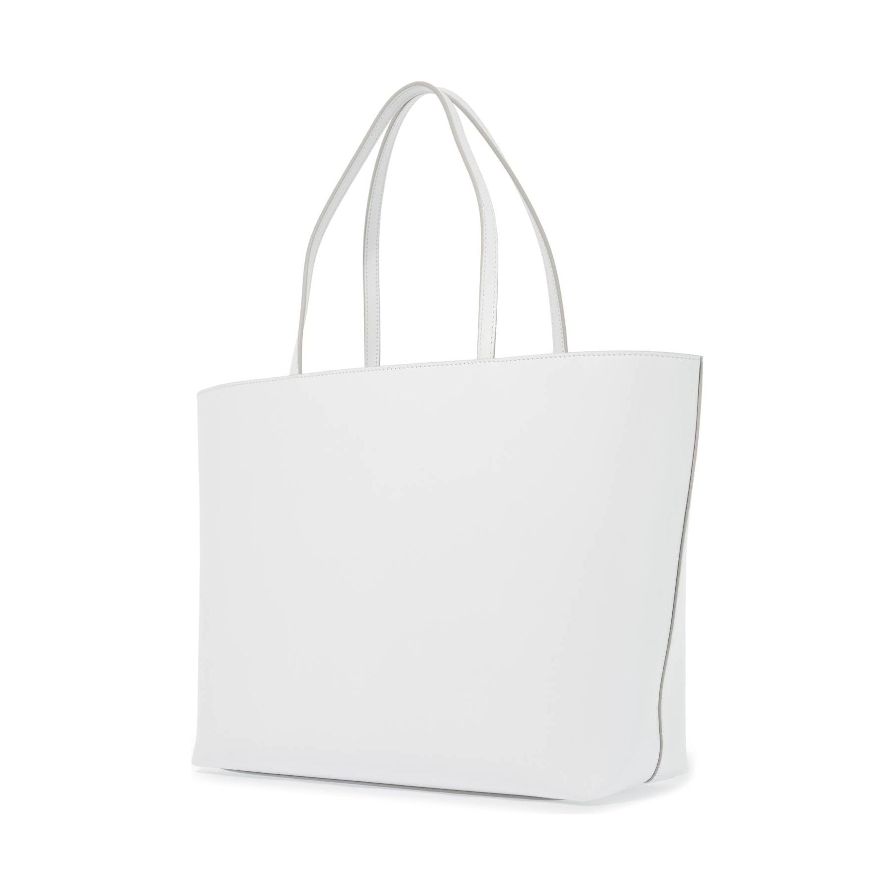 Medium DG Logo Calfskin Tote Bag