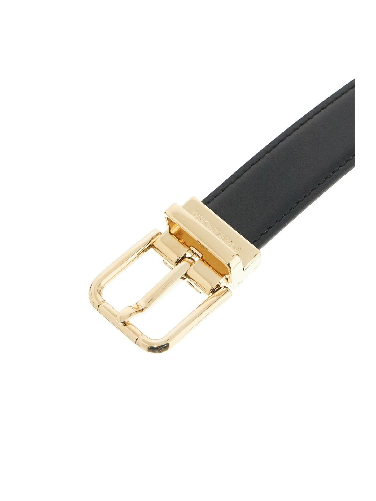 Smooth Leather Belt-Dolce & Gabbana-JOHN JULIA