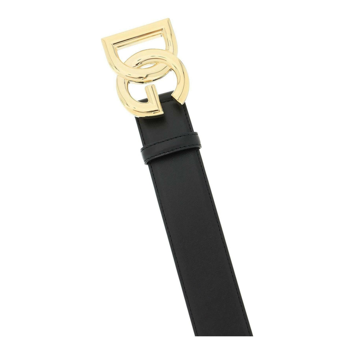 DG Buckle Calfskin Belt.