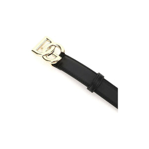 DG Buckle Leather Belt.