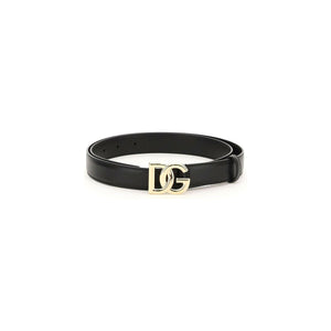 DG Buckle Leather Belt.