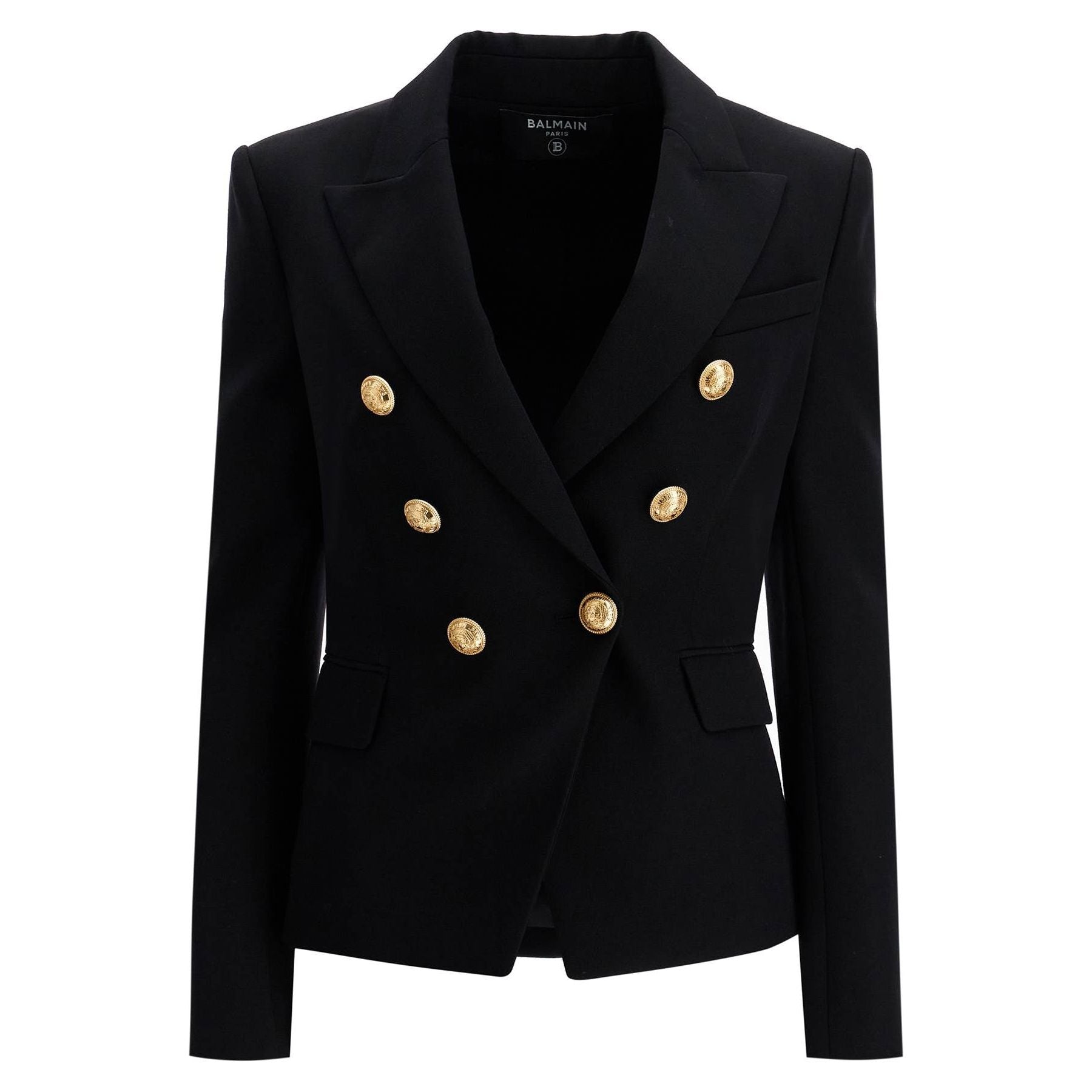 Classic 6-Button Wool Jacket