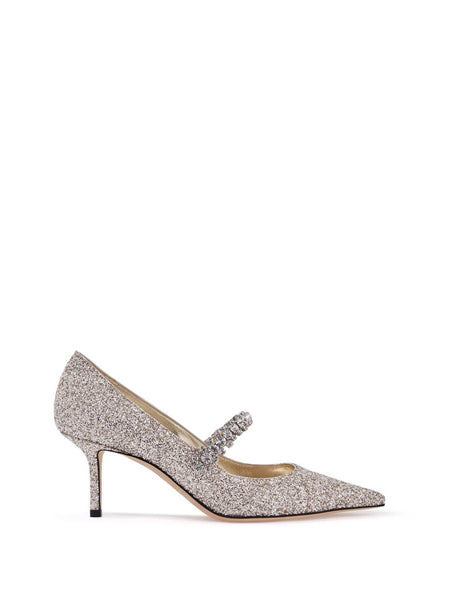 Bing 65 Glitter Slingback Pumps-Jimmy Choo-JOHN JULIA