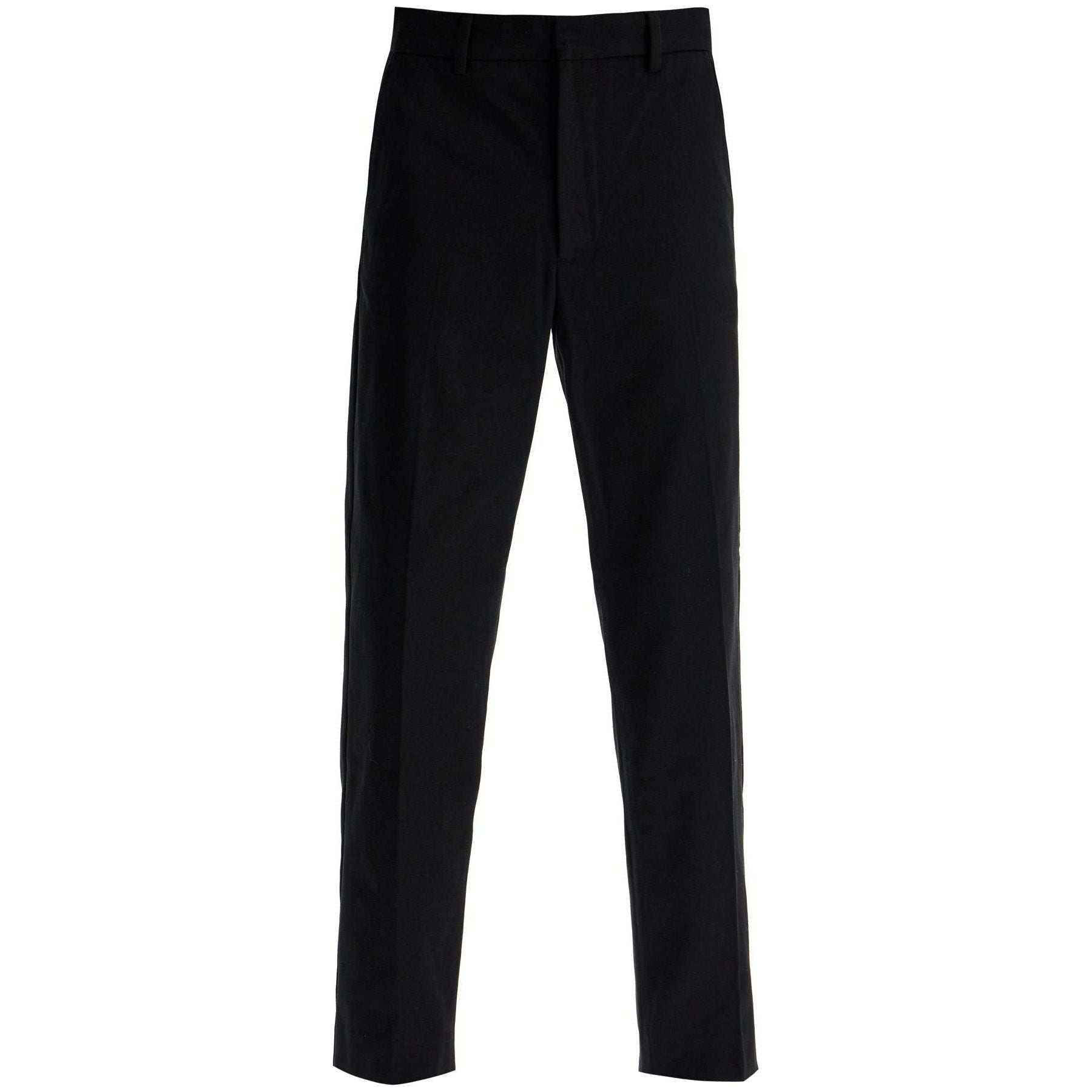 Straight Leg Twill Trousers In Nine Words