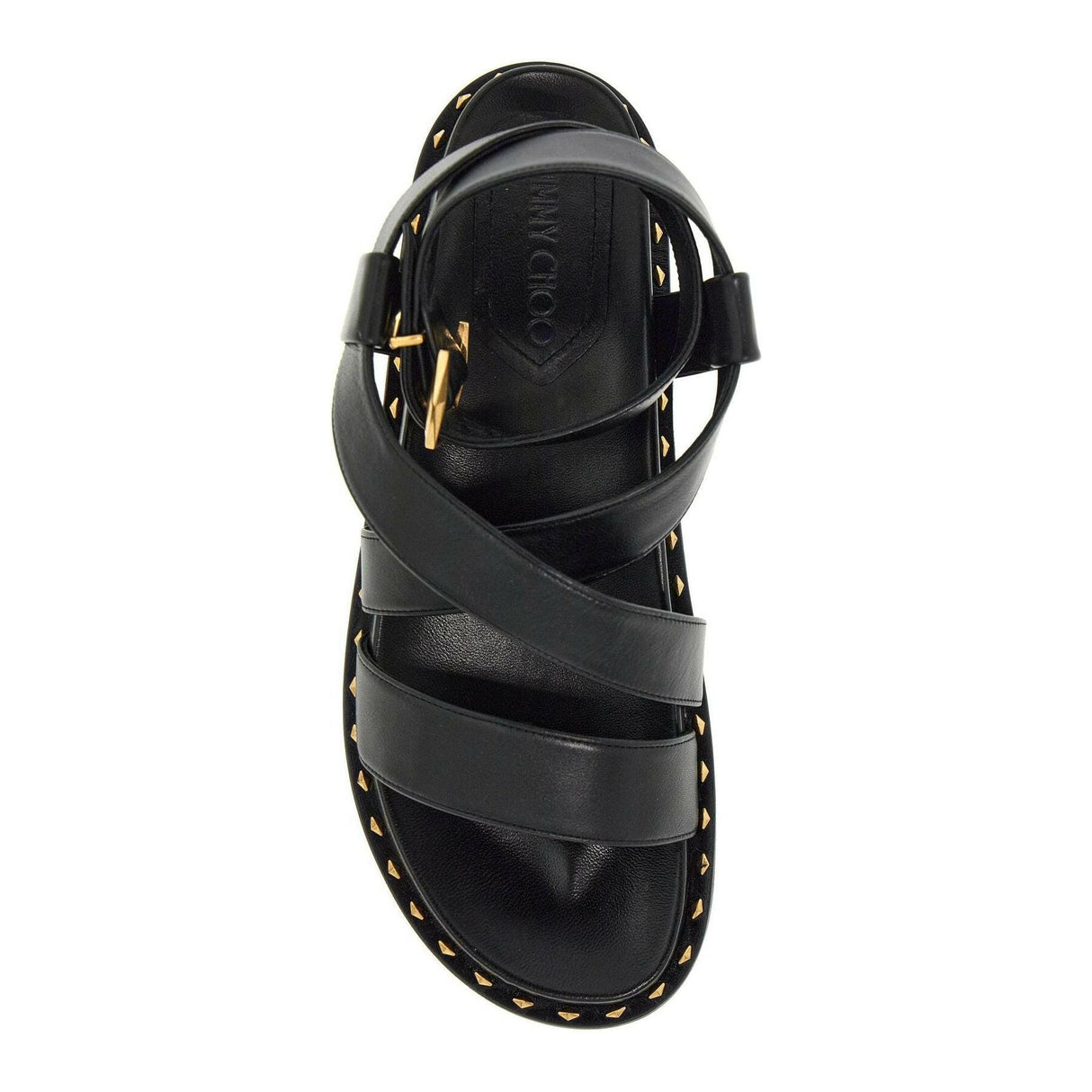 Blaise Flat Leather Sandals.