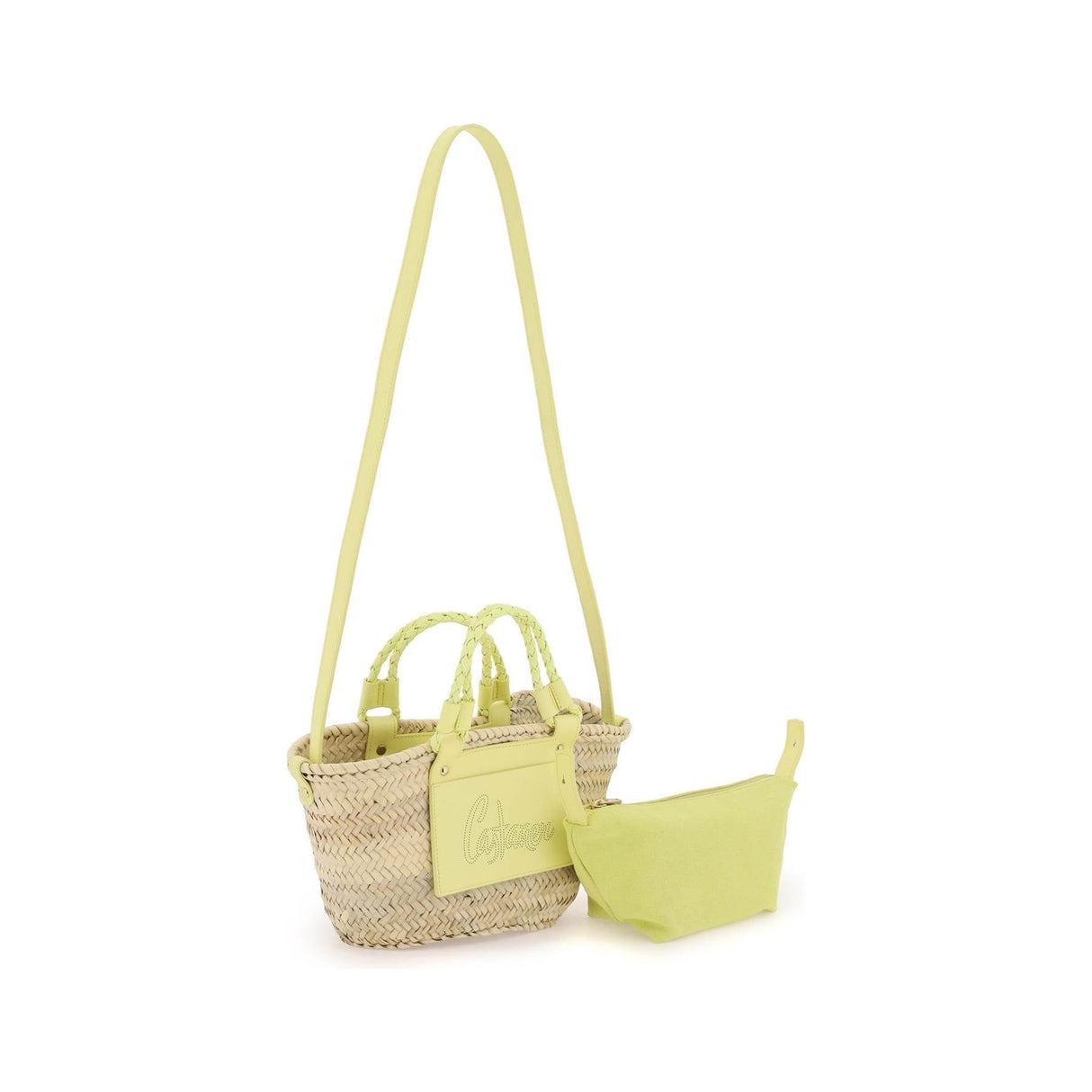 Panier Raffia Basket Bag