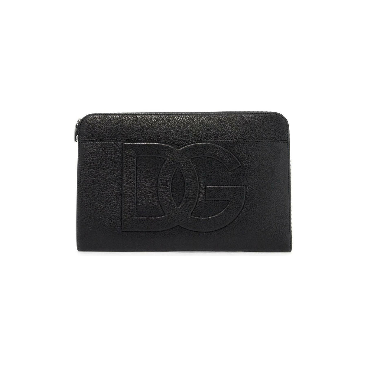 DG Embroidered Deerskin Pouch.