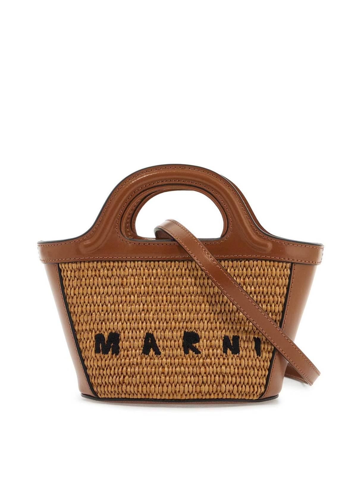 Tropicalia Micro Woven Bucket Bag-Marni-JOHN JULIA