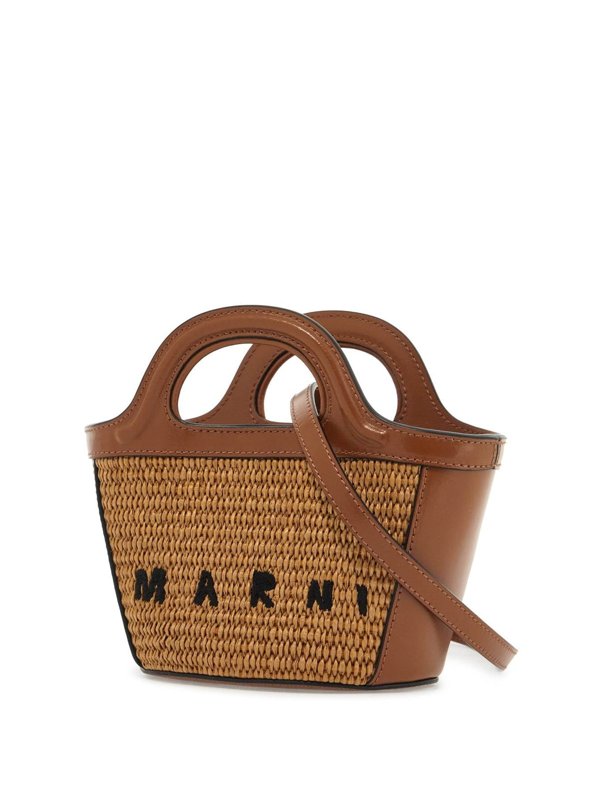 Tropicalia Micro Woven Bucket Bag-Marni-JOHN JULIA