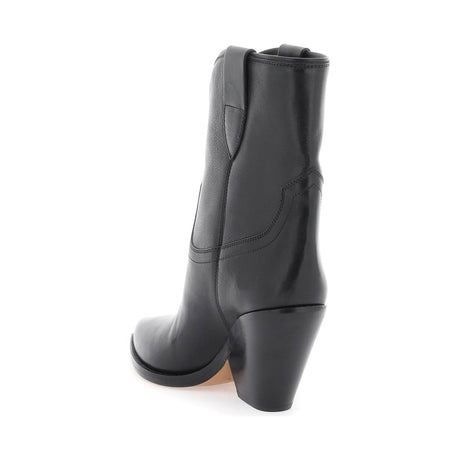 ISABEL MARANT-'Leyane' Texan Ankle Boots -JOHN JULIA.