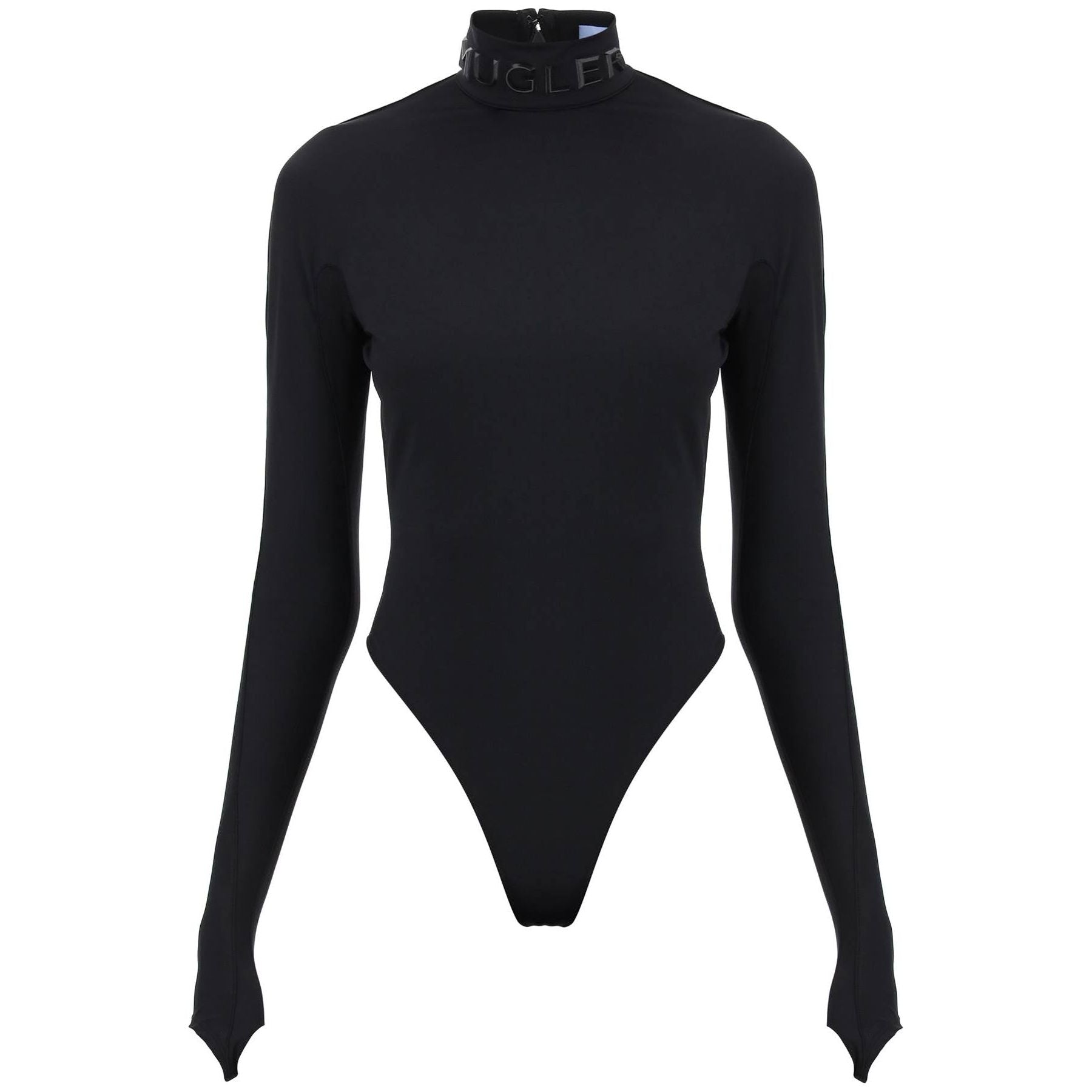 Bodysuit With Stand Collar
