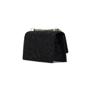 Bohemia Flap Glitter Chain Shoulder Bag.