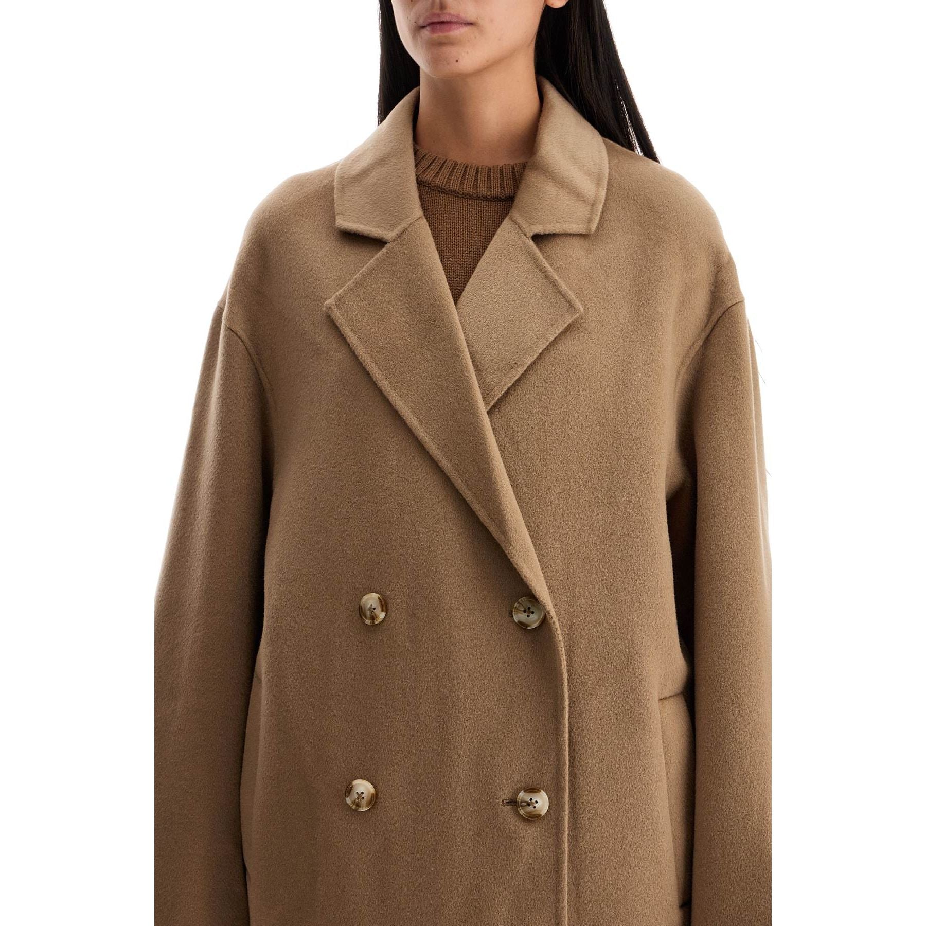 Long Wool And Cashmere Coat Borne