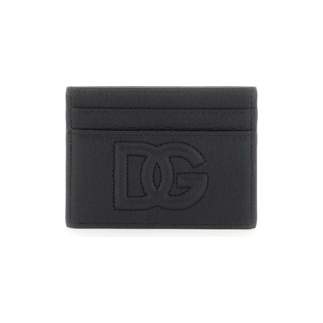 DG Logo Leather Cardholder.