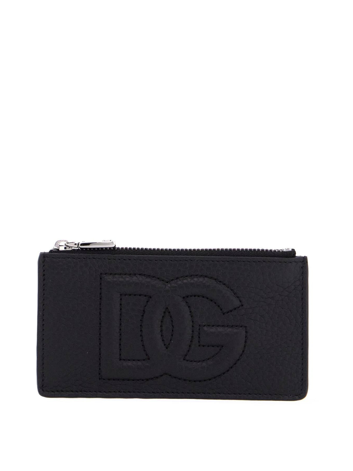 Embossed Leather Wallet-Dolce & Gabbana-JOHN JULIA