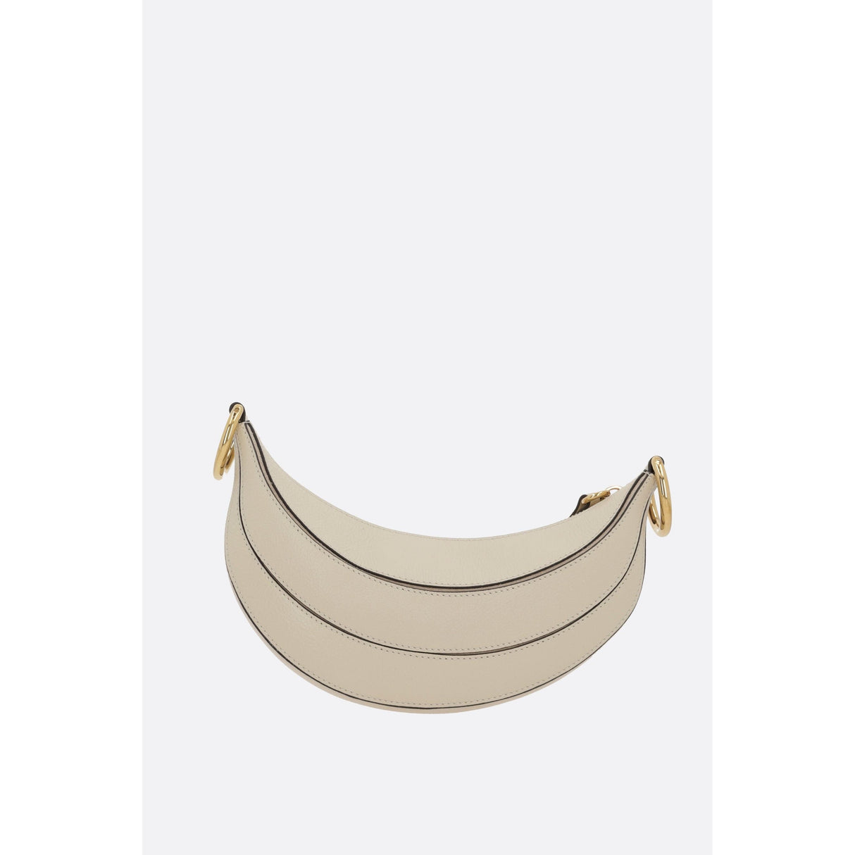 Banana Grainy Leather Shoulder Bag-CHLOÉ-JOHN JULIA