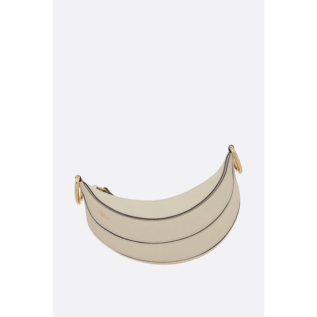 Banana Grainy Leather Shoulder Bag-CHLOÉ-JOHN JULIA