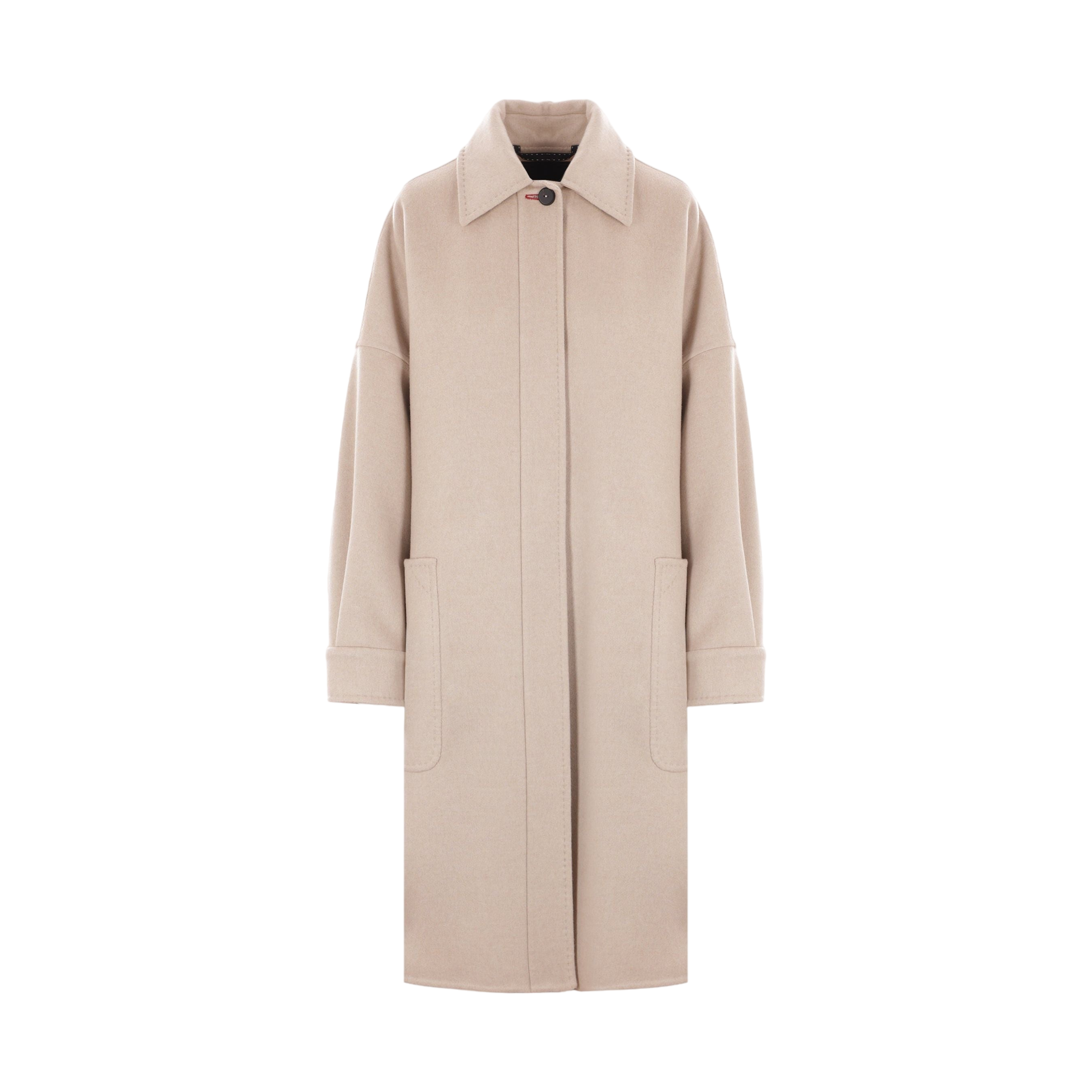 Baruffa Cashmere Oversize Coat-MAX MARA ATELIER-JOHN JULIA