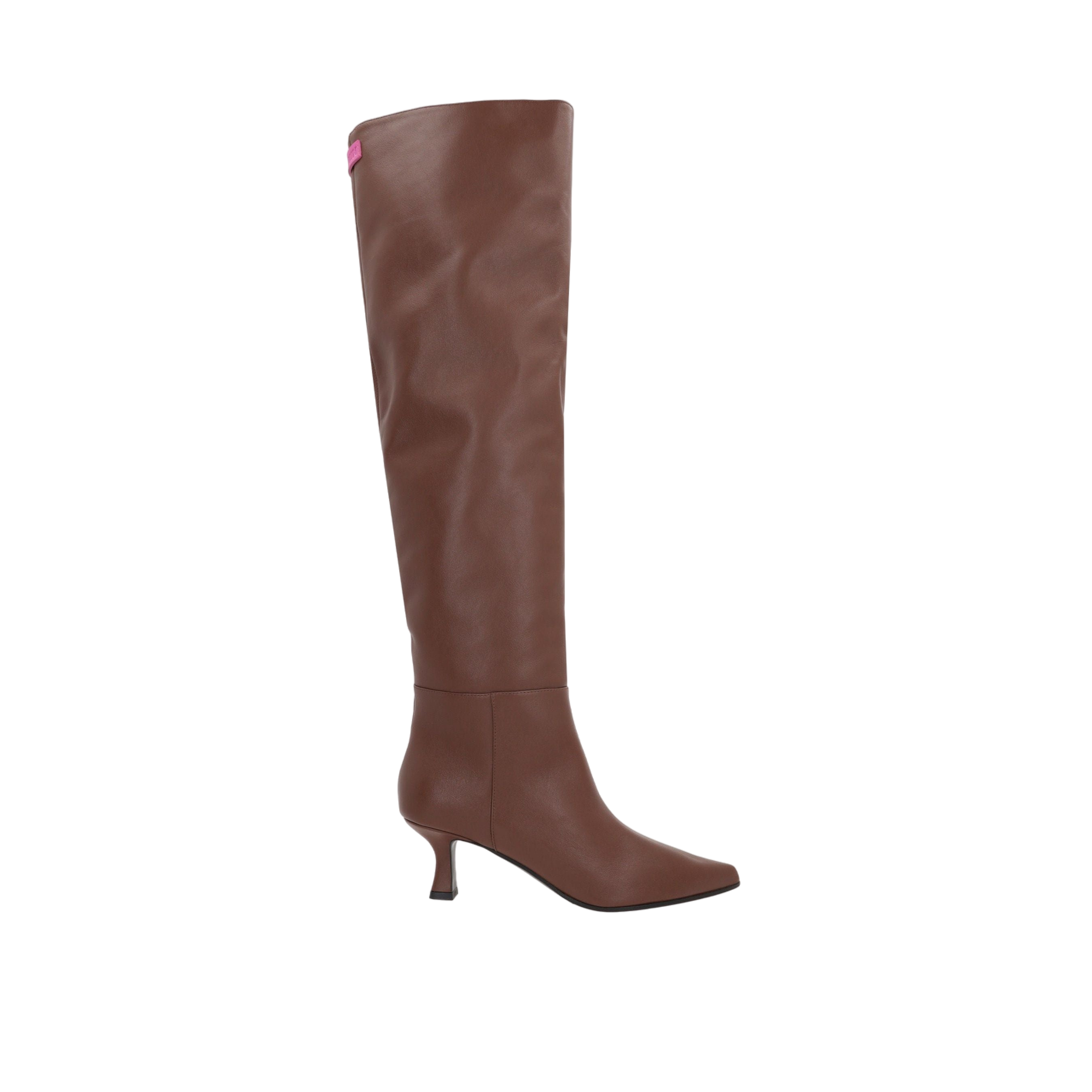 Bea Smooth Leather Over-the-Knee Boots-3JUIN-JOHN JULIA