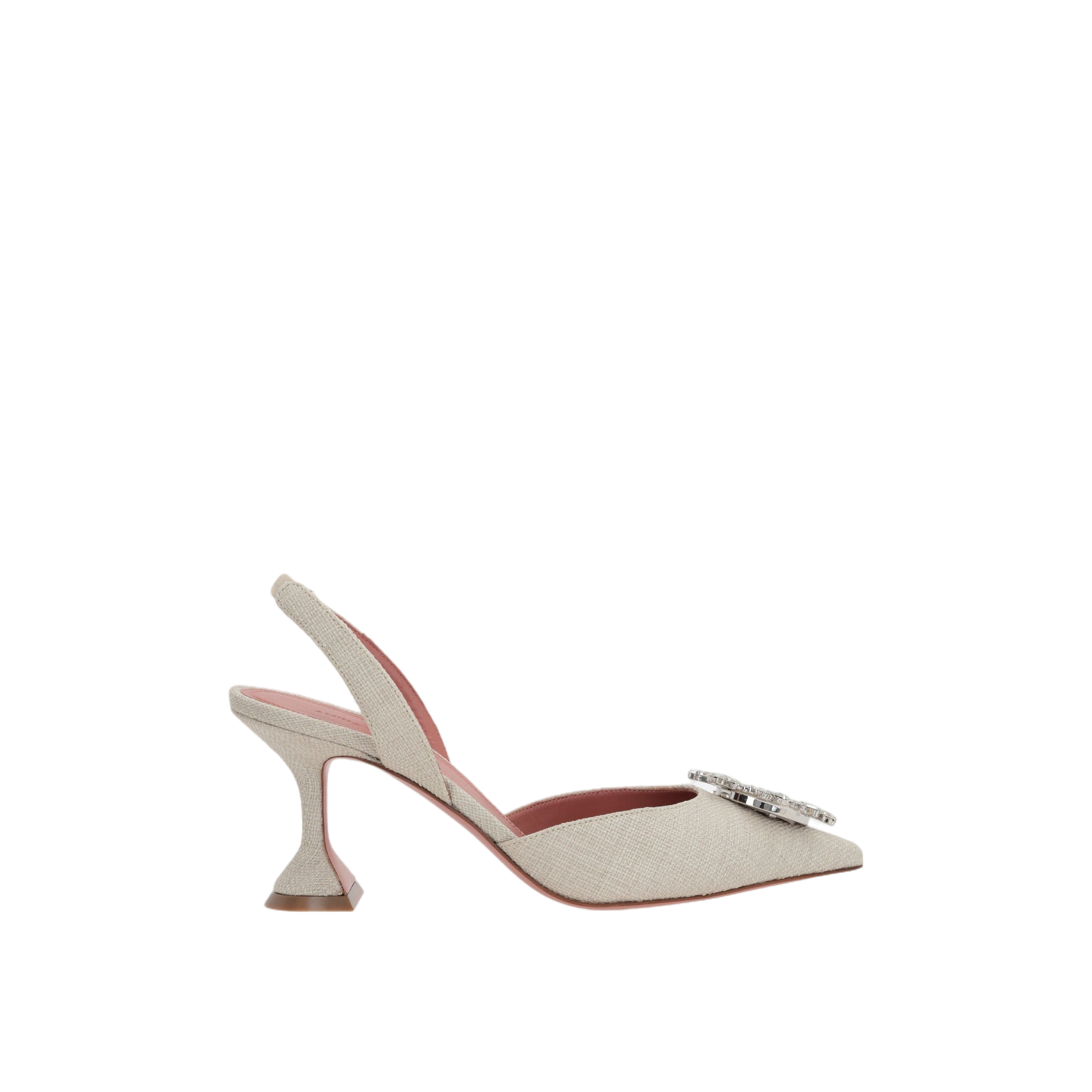 Begum Canvas Slingbacks-AMINA MUADDI-JOHN JULIA