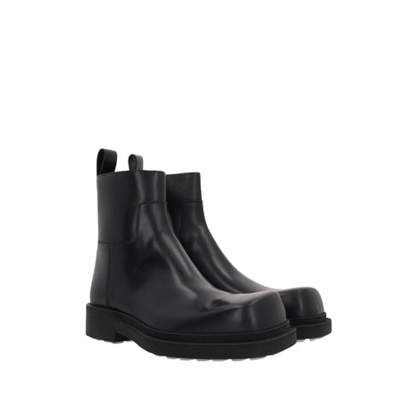 Ben Smooth Leather Ankle Boots-BOTTEGA VENETA-JOHN JULIA