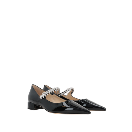 Bing Patent Leather Ballerinas-JIMMY CHOO-JOHN JULIA