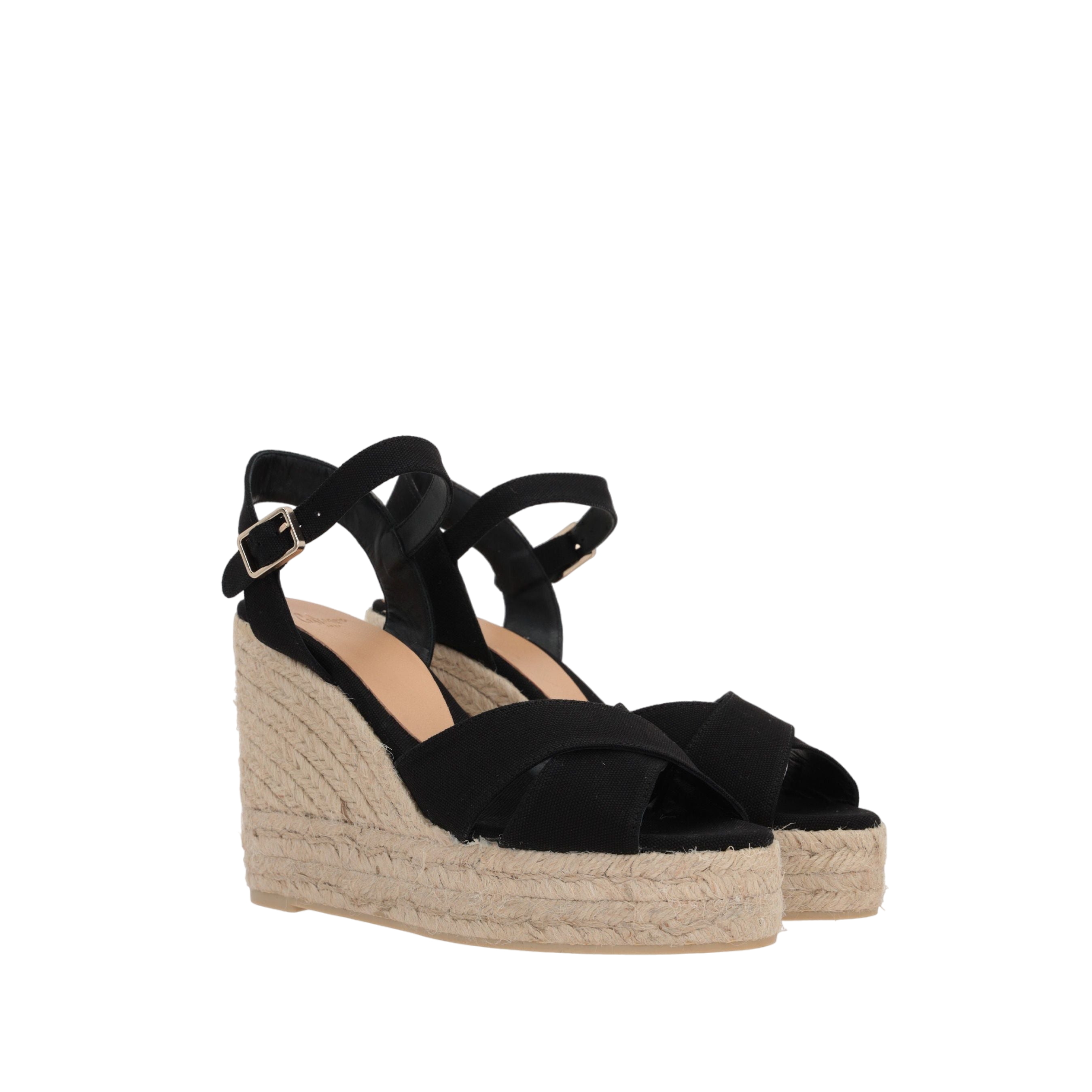 Blaudell Canvas Wedge Sandals-CASTANER-JOHN JULIA