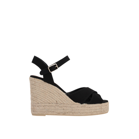 Blaudell Canvas Wedge Sandals-CASTANER-JOHN JULIA