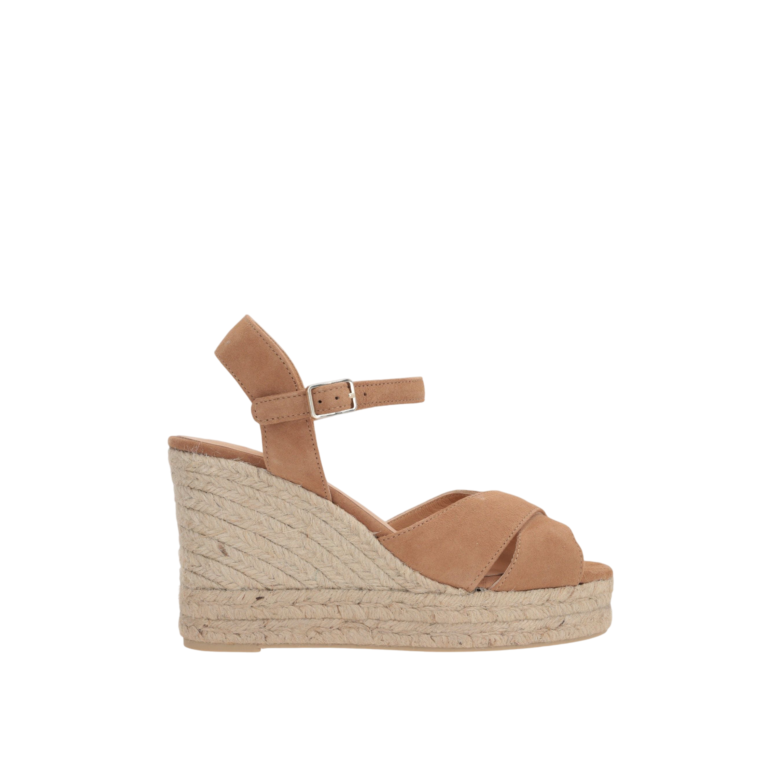 Blaudell Suede Wedge Sandals-CASTANER-JOHN JULIA