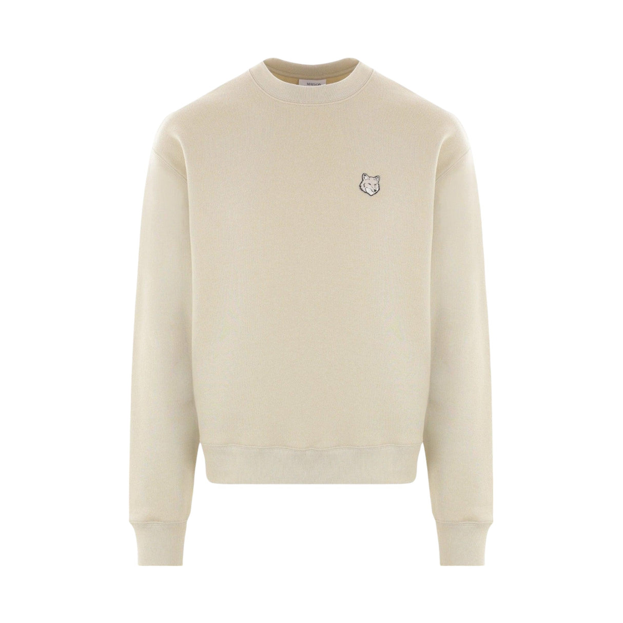 Bold Fox Head Patch Jersey Sweatshirt-MAISON KITSUNÉ-JOHN JULIA