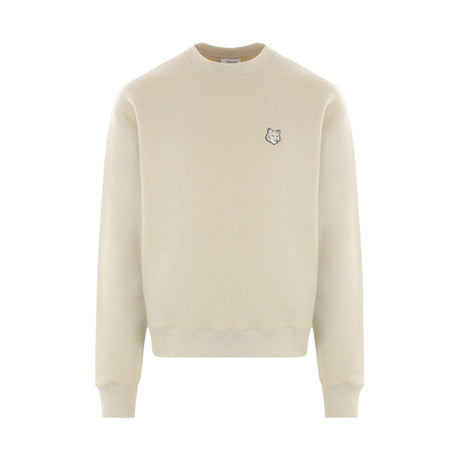 Bold Fox Head Patch Jersey Sweatshirt-MAISON KITSUNÉ-JOHN JULIA