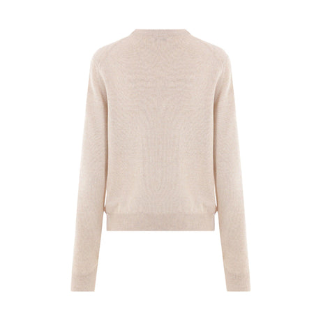 Bold Fox Head Patch Wool Sweater-MAISON KITSUNÉ-JOHN JULIA